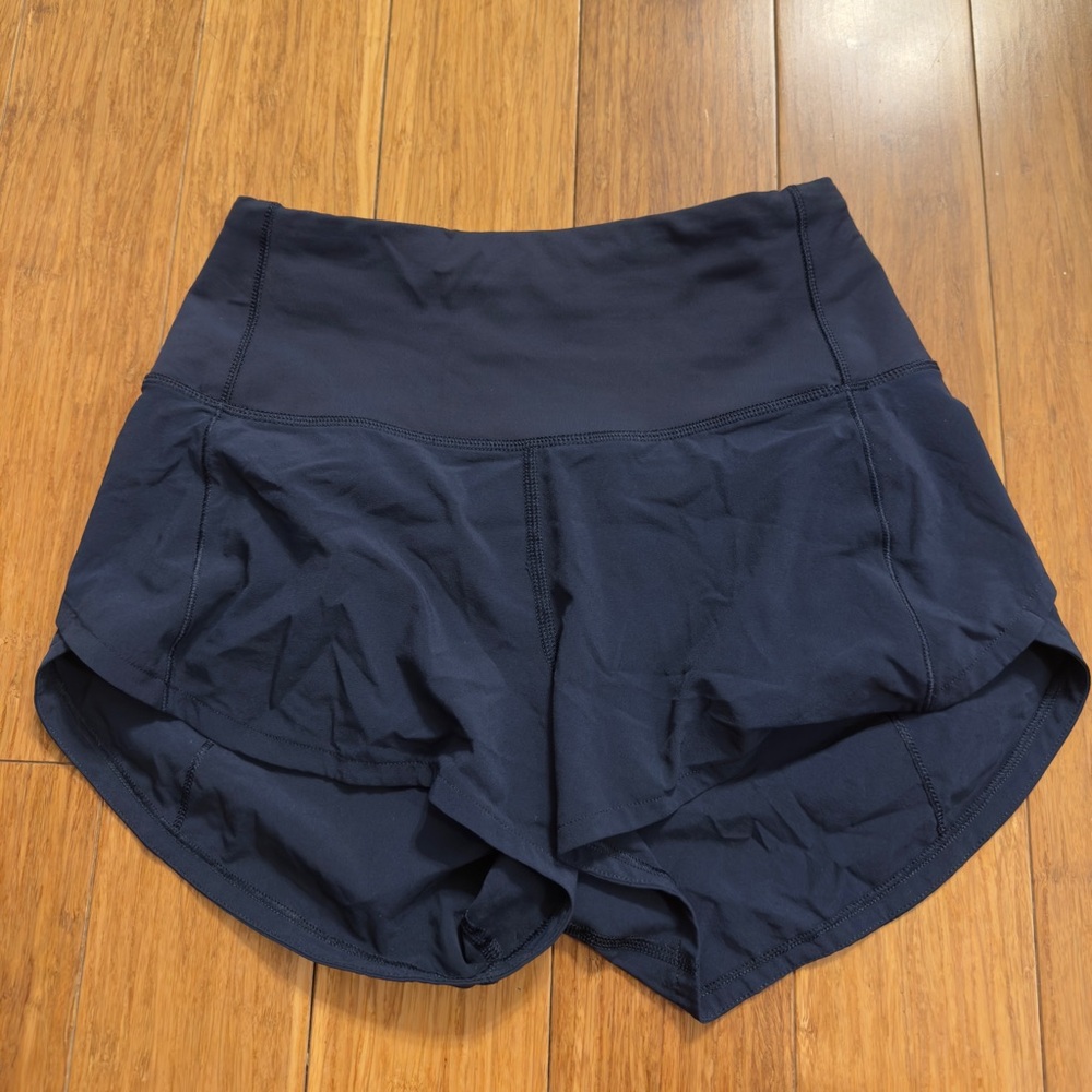 Lululemon Navy Blue Shorts
